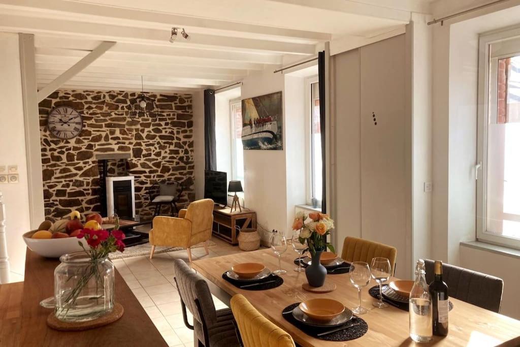 Maison Chaleureuse Bord De Mer Saint-Quay-Portrieux Bagian luar foto